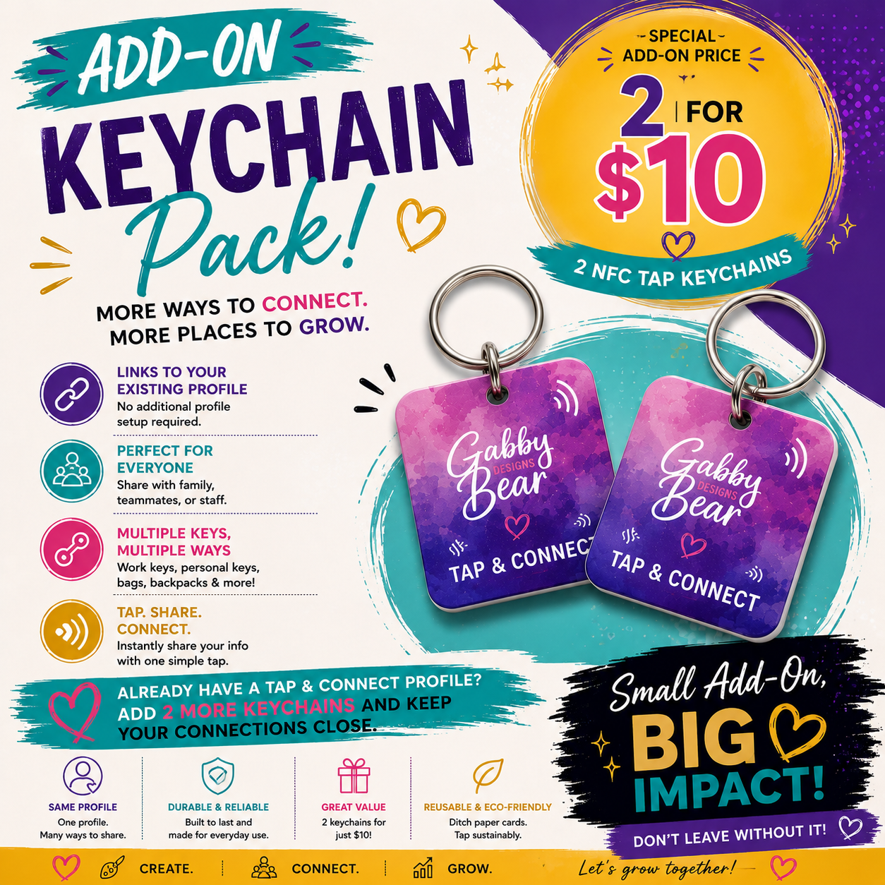 Add-On | Keychains